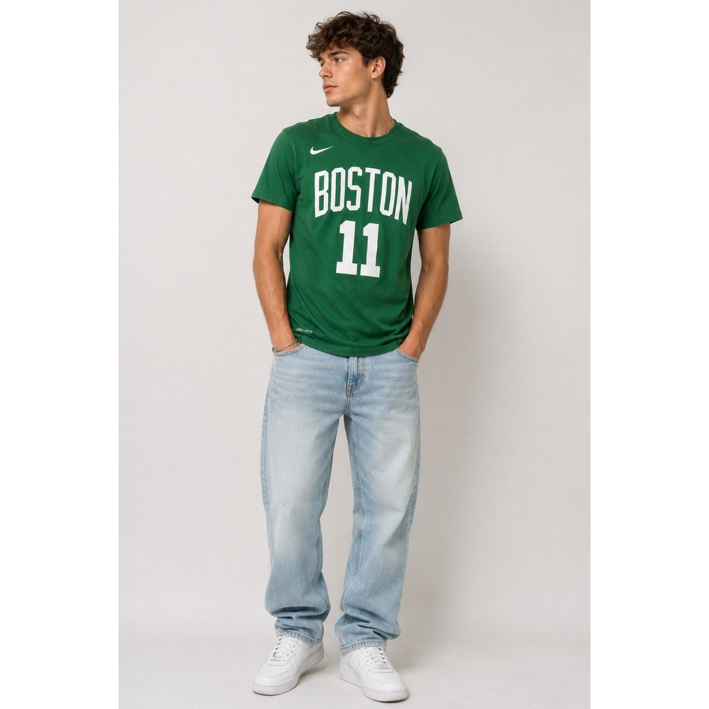 Nike Boston Celtics Kyrie Irving #11 Dri-FIT Basketball Tee Men's Large